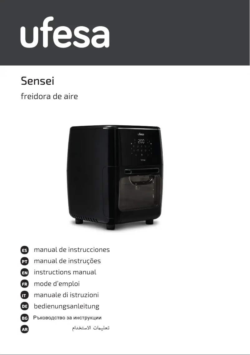 Page n°1 - Manuel utilisateur Ufesa Sensei