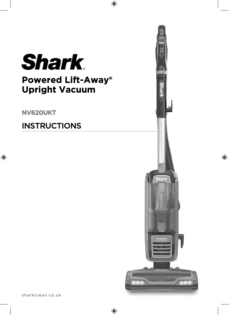 Image de la première page du manuel de l'appareil Powered Lift-Away NV620UKT