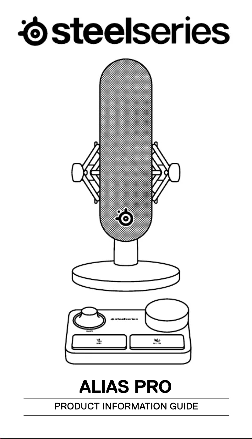 First page image of the manual for Alias Pro