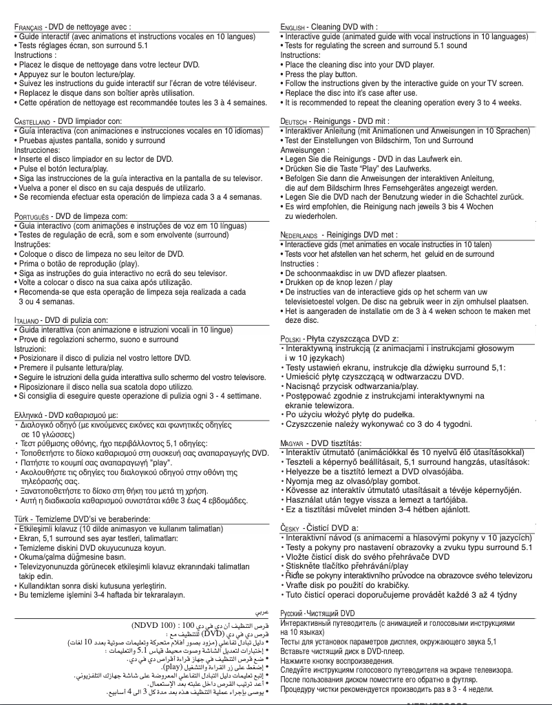 Page 1 de la notice Manuel utilisateur T'nB NEDV032930