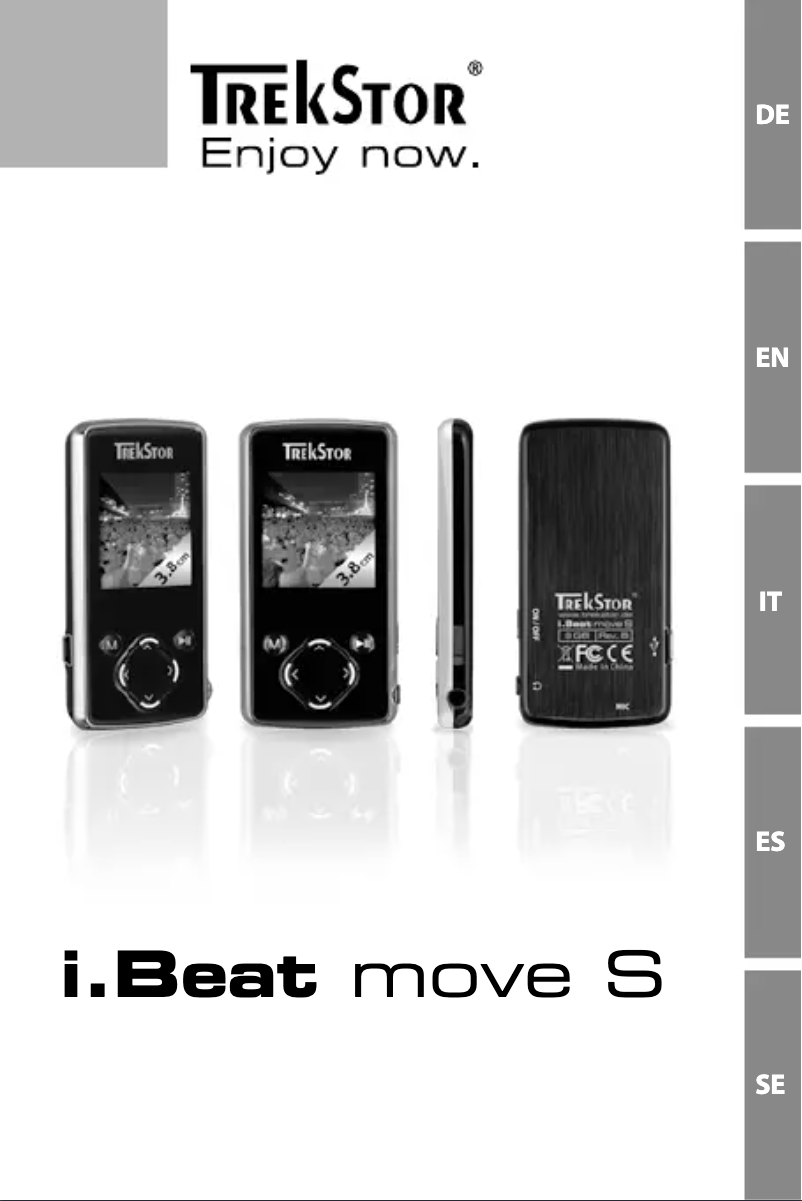 Page 1 of the manual User Manual TrekStor i.Beat move S 2.0