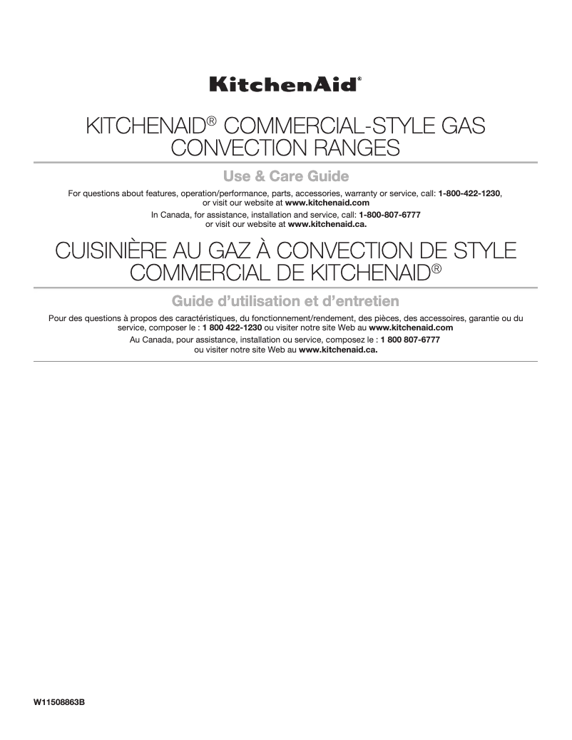 Image de la première page du manuel de l'appareil KFGC506JAV