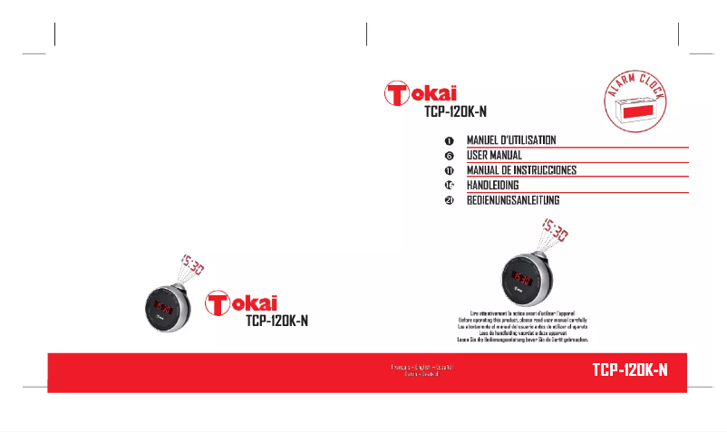 Image de la première page du manuel de l'appareil TCP-120K-N