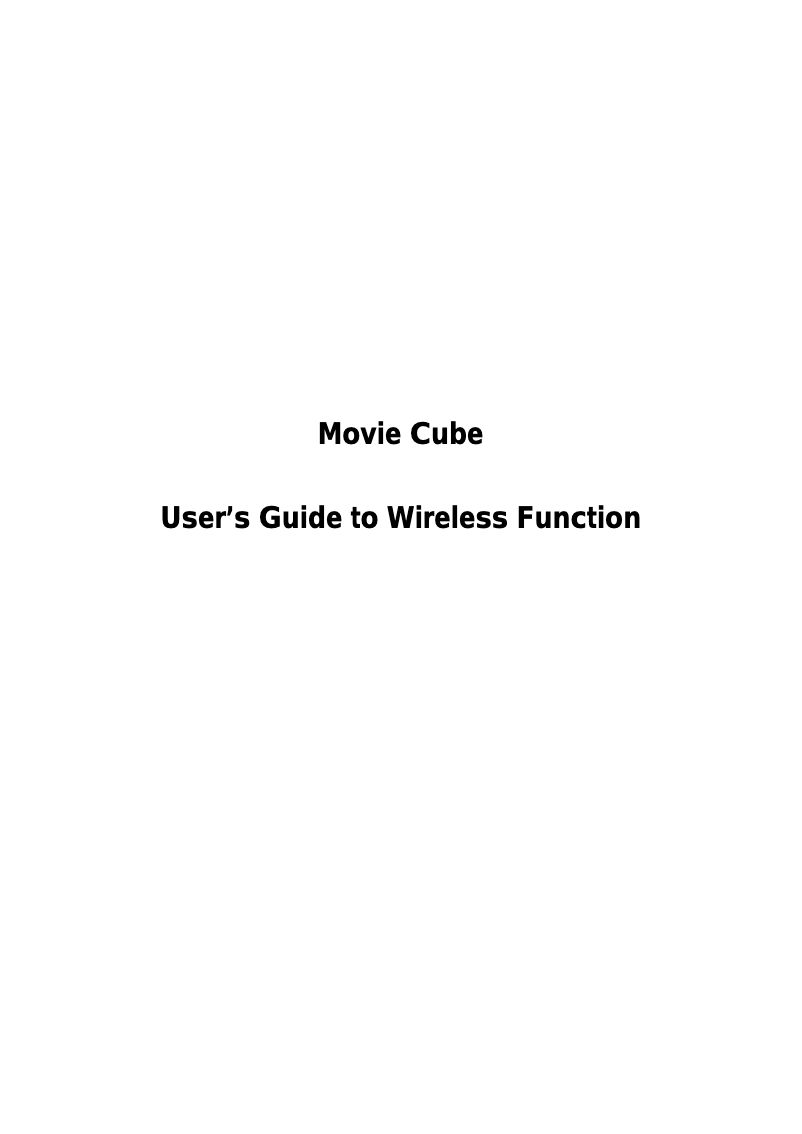 Image de la première page du manuel de l'appareil EKCOWI300