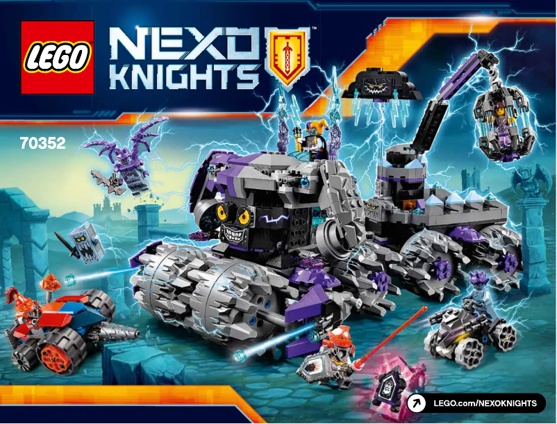 Page 1 de la notice Manuel utilisateur Lego Nexoknights 70352