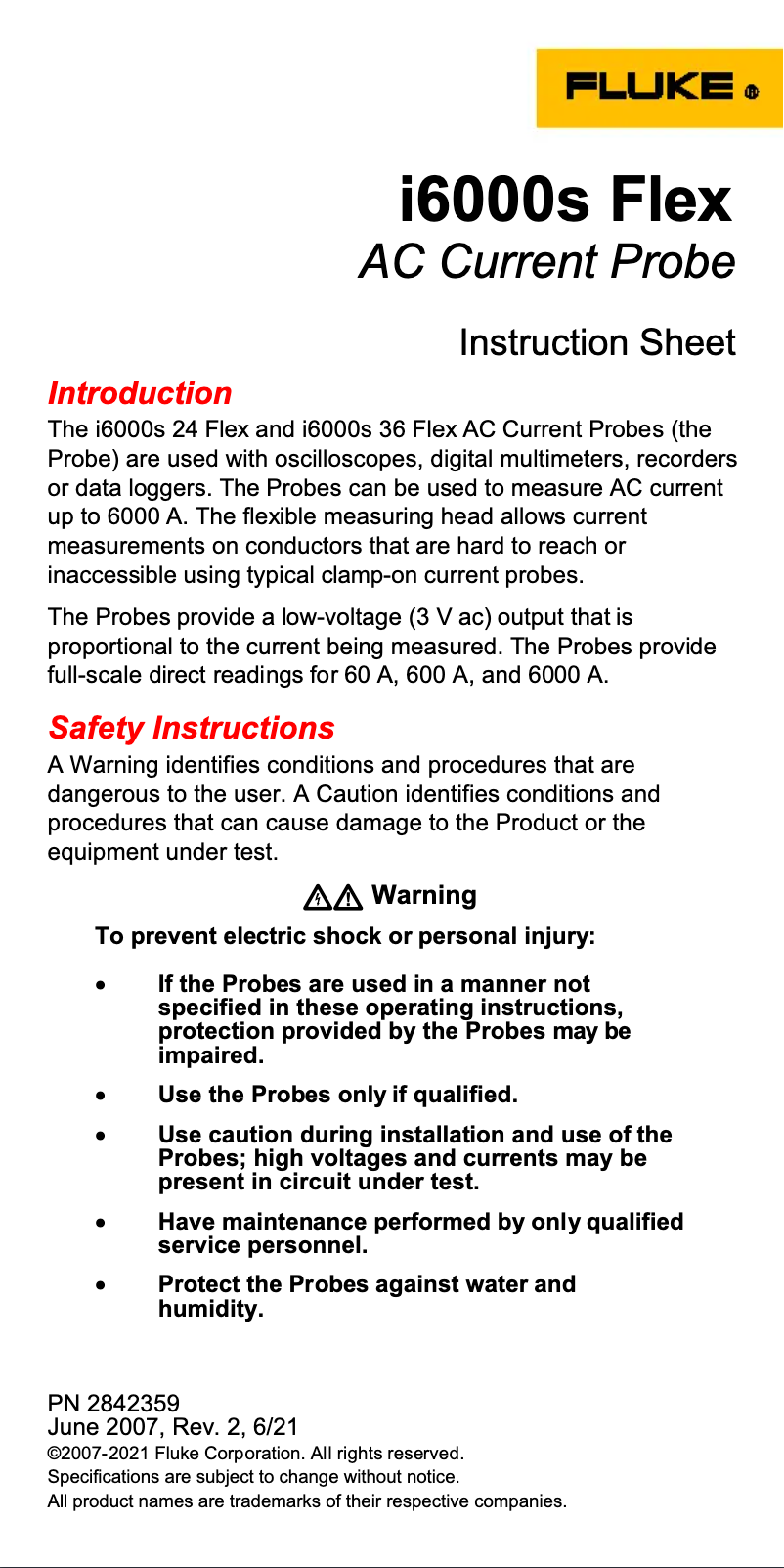 Image de la première page du manuel de l'appareil i6000s Flex