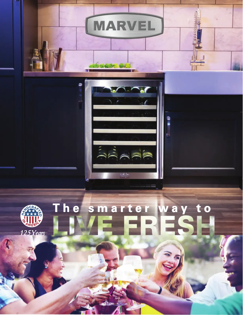 Page 1 de la notice Brochure Marvel MP15WSG4RS