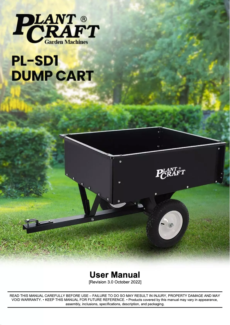 Image de la première page du manuel de l'appareil PL-SD1