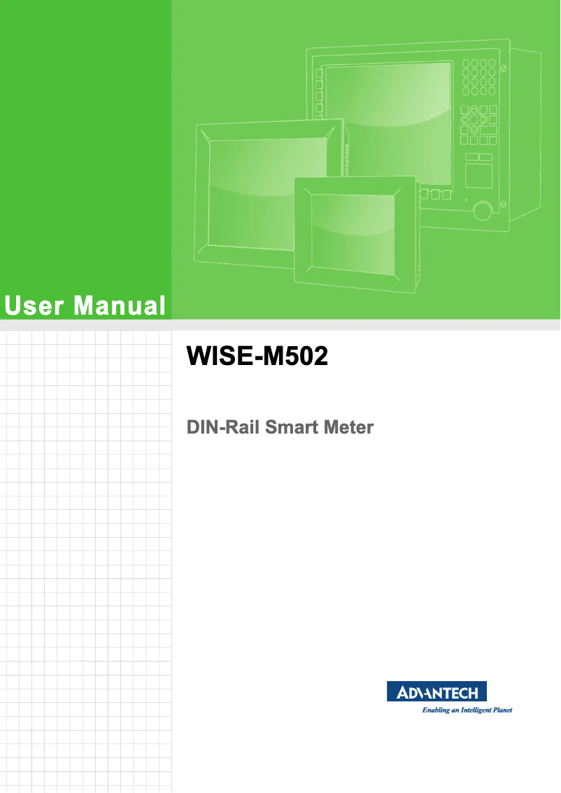 Page 1 de la notice Manuel utilisateur Advantech WISE-M502