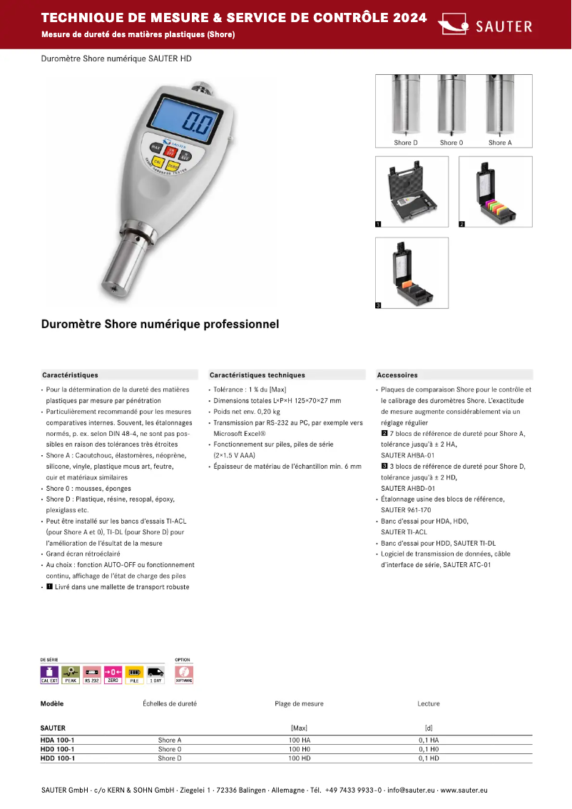 Imagen de la primera página del manual del dispositivo HD0 100-1