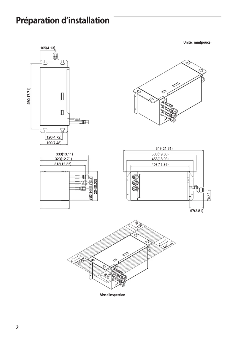 Image de la première page du manuel de l'appareil MXD-E24K300A