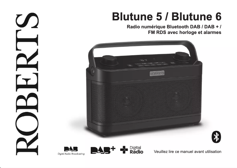 Page n°1 - Manuel utilisateur Roberts Blutune 5