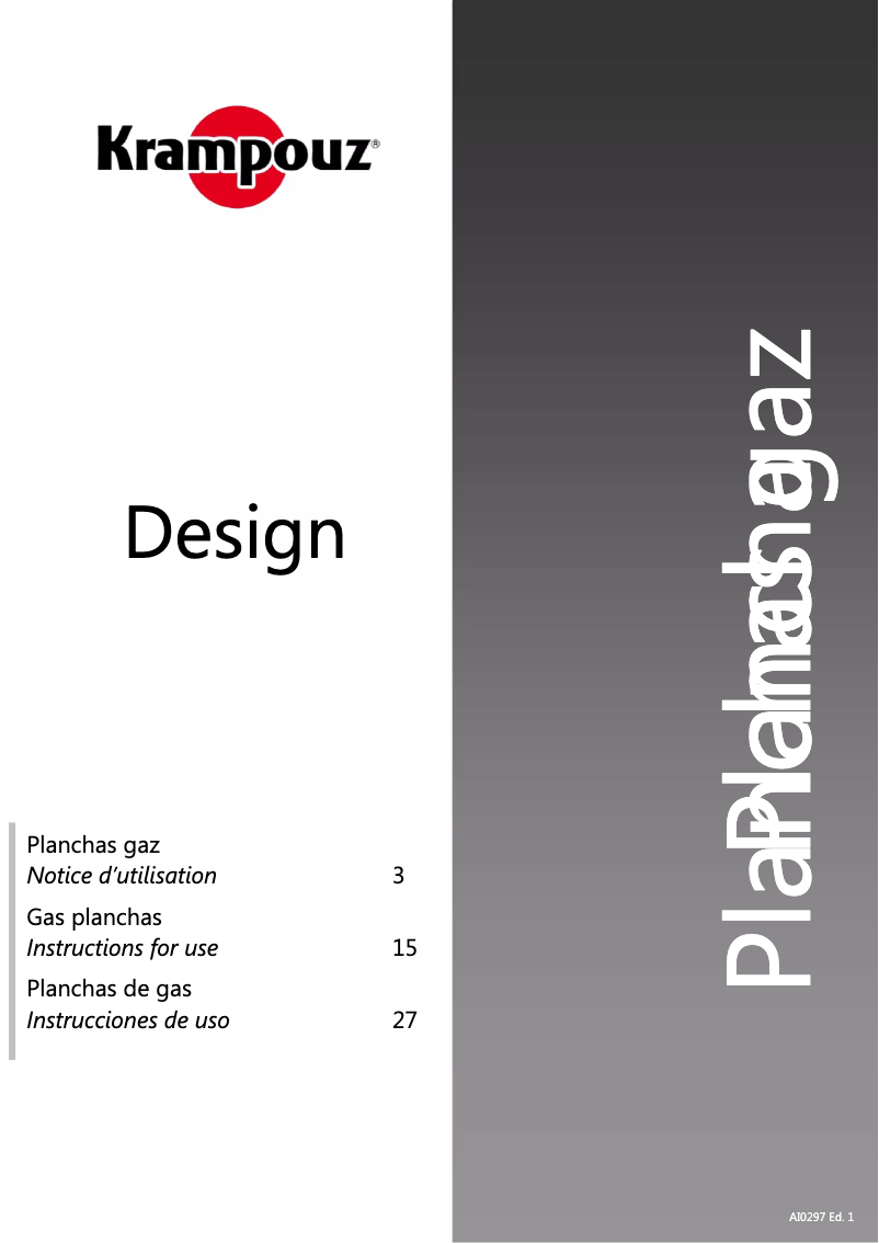 Image de la première page du manuel de l'appareil GGCIM1AA