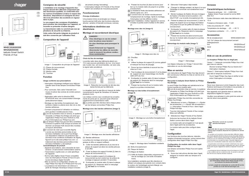 Image de la première page du manuel de l'appareil WH20262603B