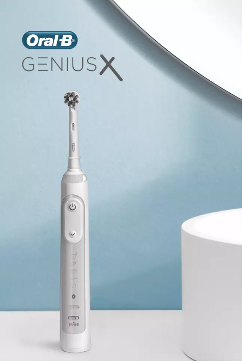 Page n°1 - Manuel utilisateur Oral-B Genius X