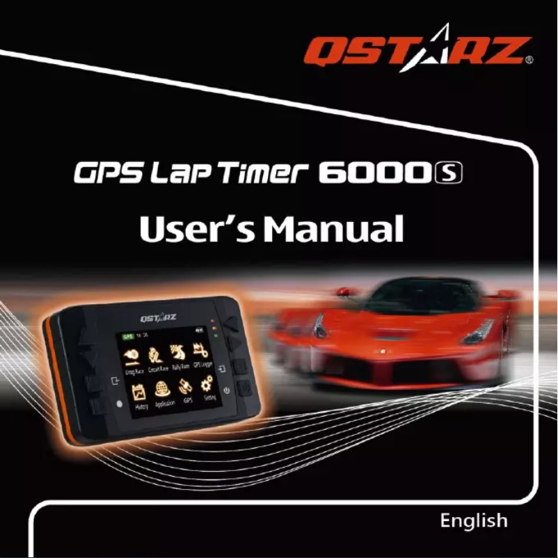 Page n°1 - Manuel utilisateur Qstarz LT-6000S