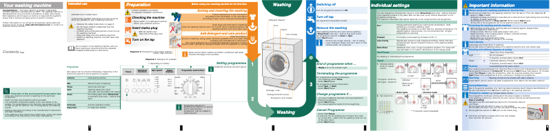 Page n°1 - Manuel utilisateur Neff W5420X1GB