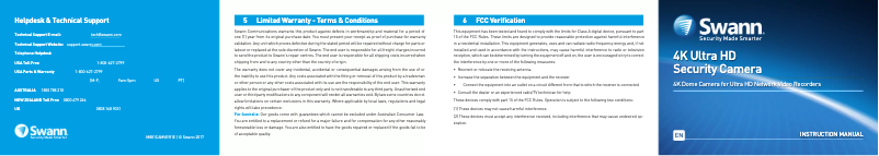 Page n°1 - Manuel utilisateur Swann NHD-881