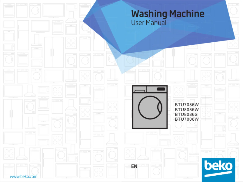 Page 1 de la notice Manuel utilisateur Beko BTU8086S