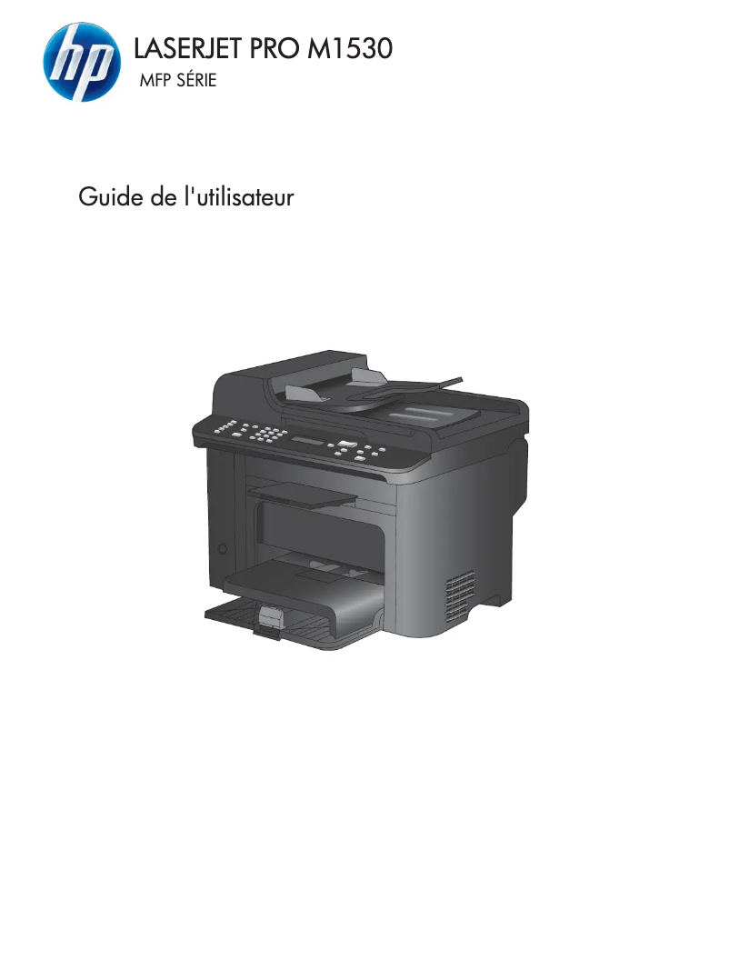 Page 1 de la notice Manuel utilisateur HP LaserJet Pro M1536