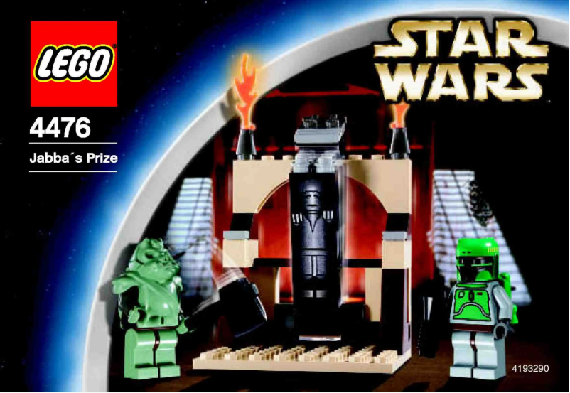 Page n°1 - Manuel utilisateur Lego Jabba's Prize