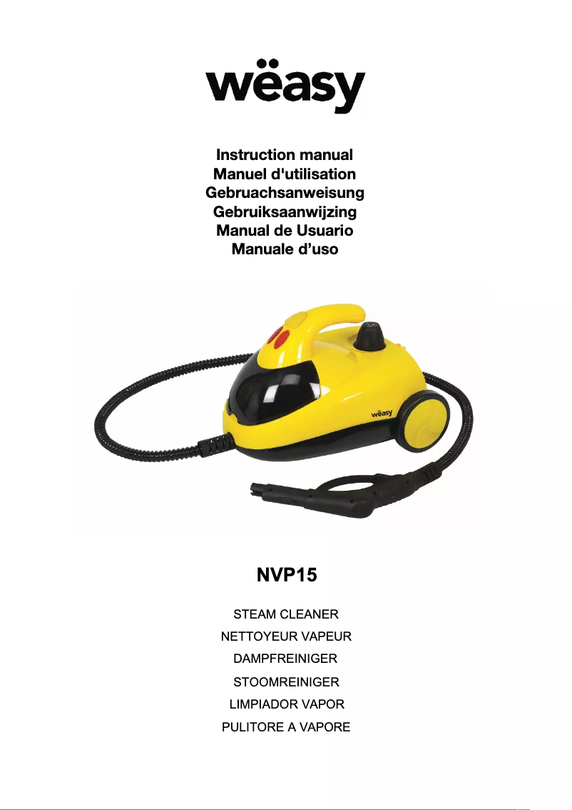 Image de la première page du manuel de l'appareil NVP15