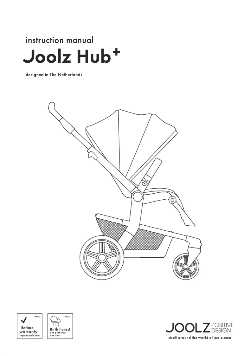 Page 1 de la notice Manuel utilisateur Joolz Hub+