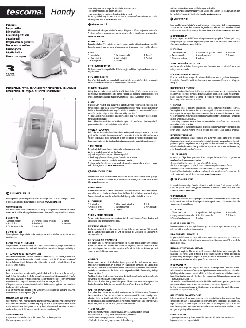 Image de la première page du manuel de l'appareil 643620