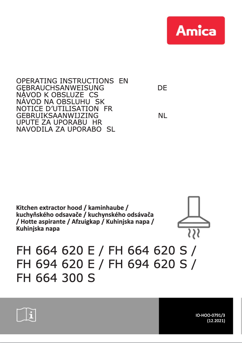 Page 1 of the manual User Manual Amica FH 694 615 S