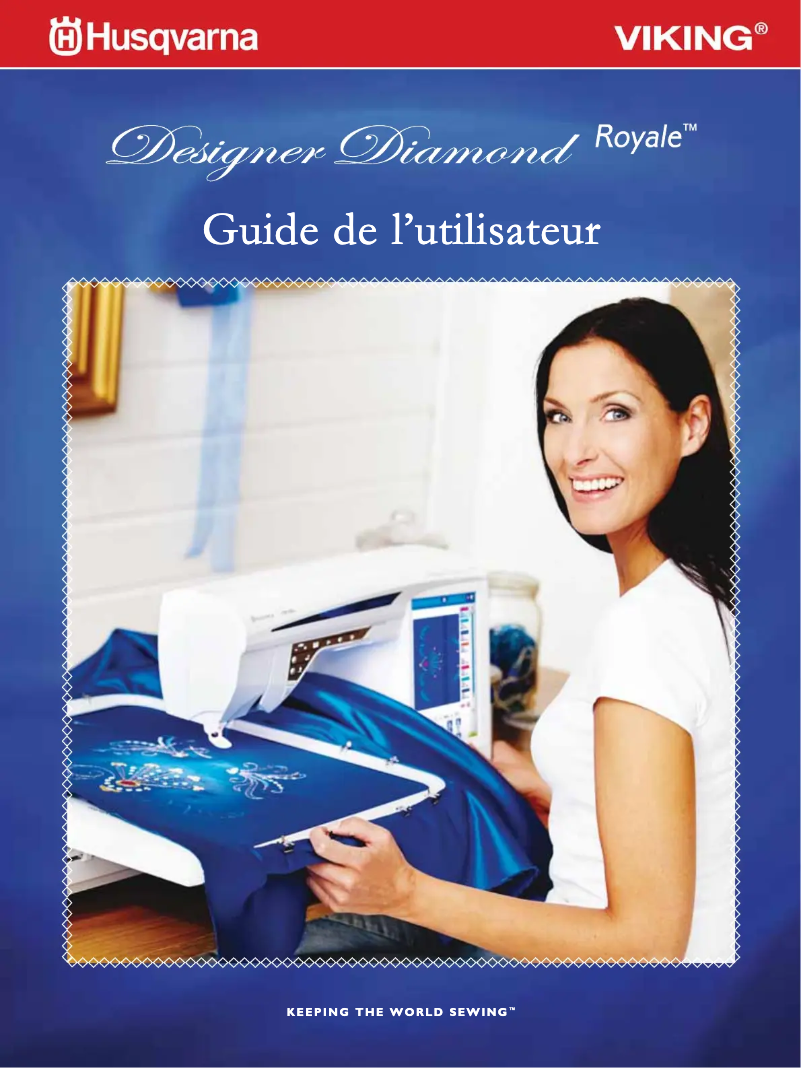Página 1 del manual Manual de usuario Husqvarna-Viking Designer Diamond Royale
