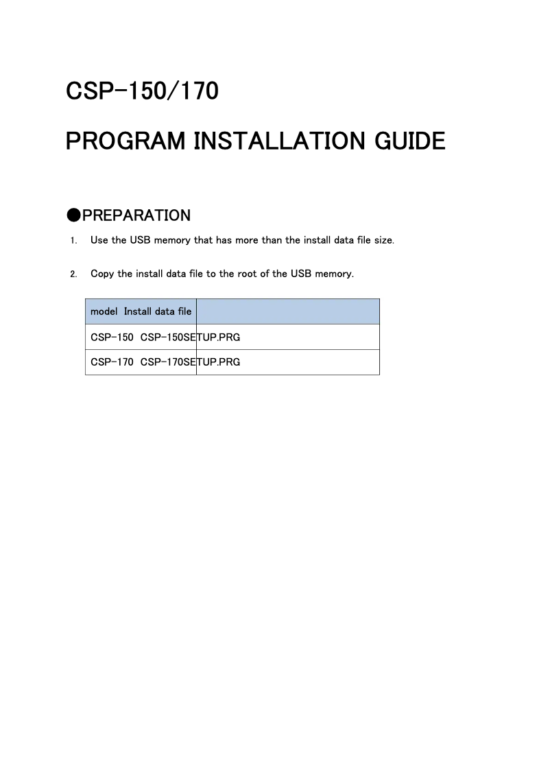Page 1 de la notice Guide d'installation Yamaha Clavinova CSP-170
