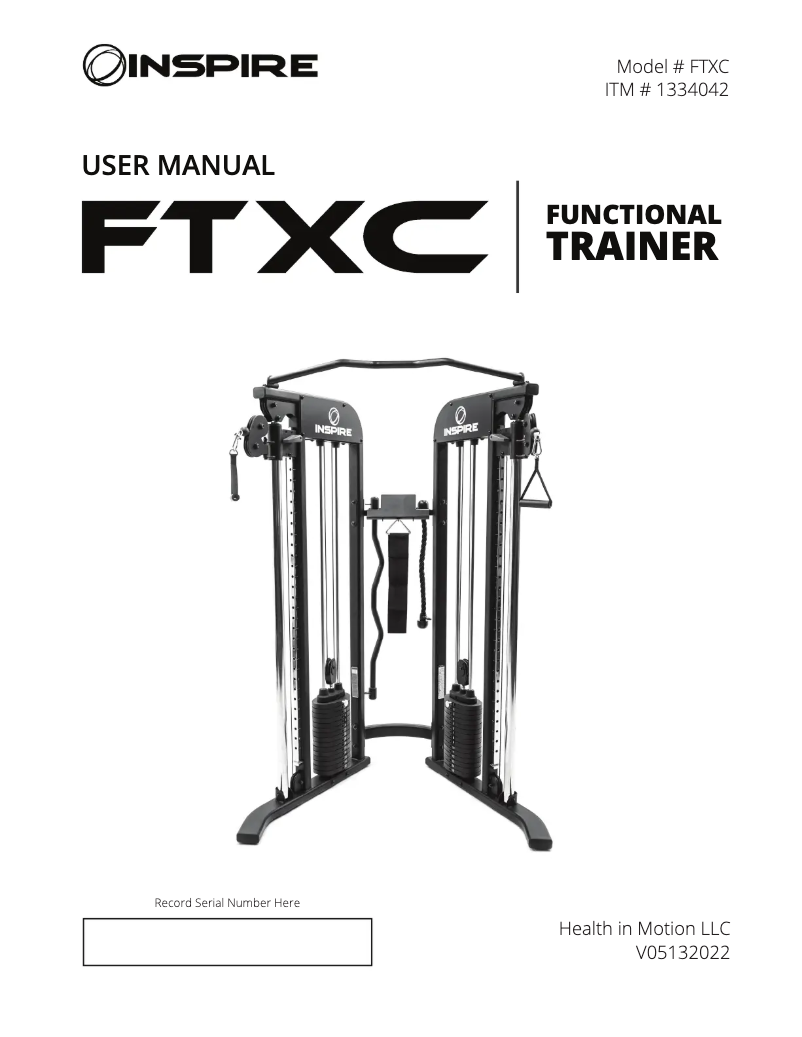 Página 1 del manual Manual de usuario Inspire FTXC
