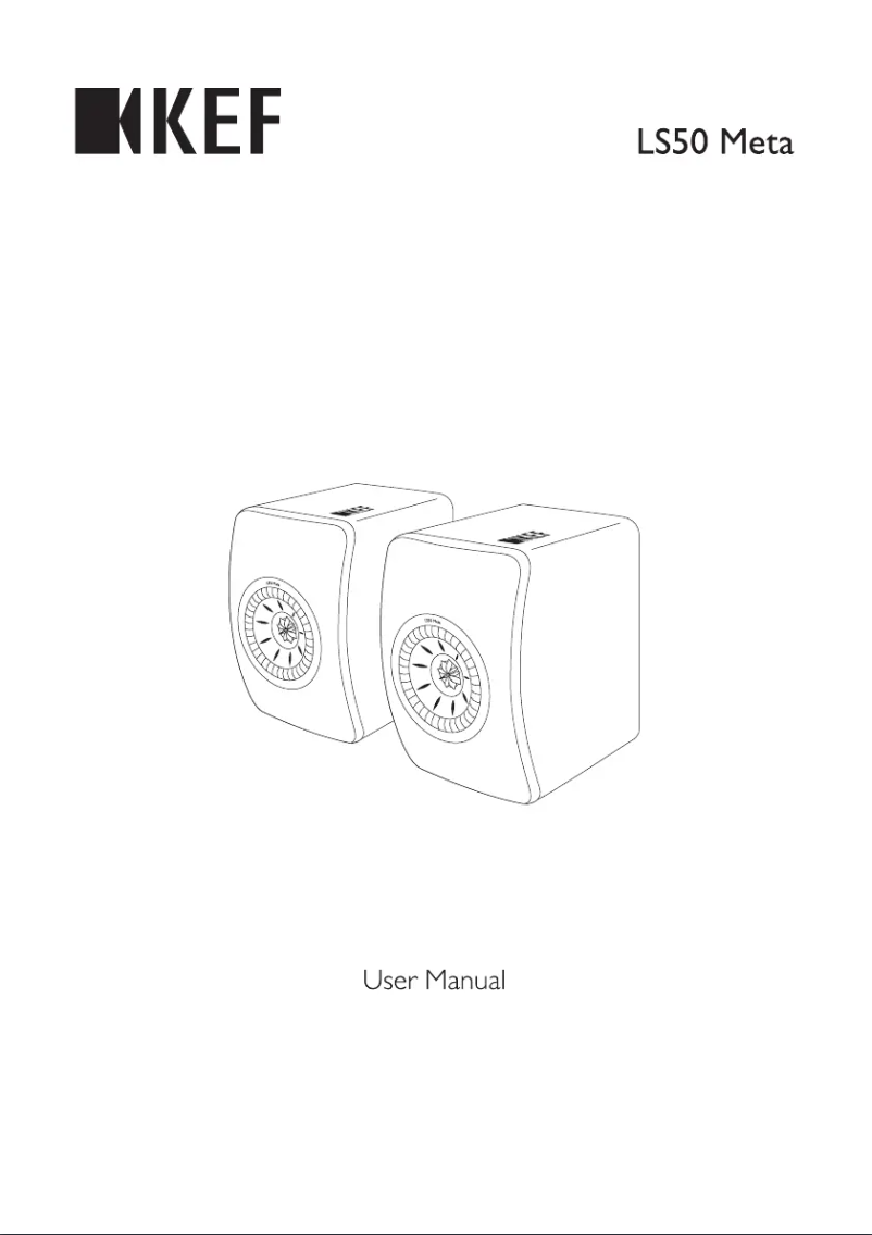 Page n°1 - Manuel utilisateur KEF LS50 META