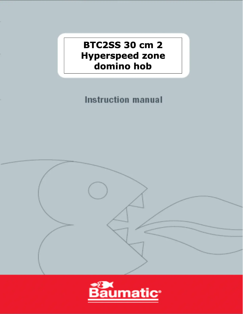 Page n°1 - Manuel utilisateur Baumatic BTC2SS