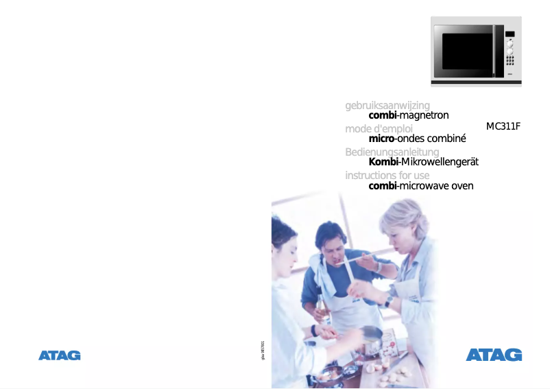 Page 1 de la notice Manuel utilisateur Atag MC311F