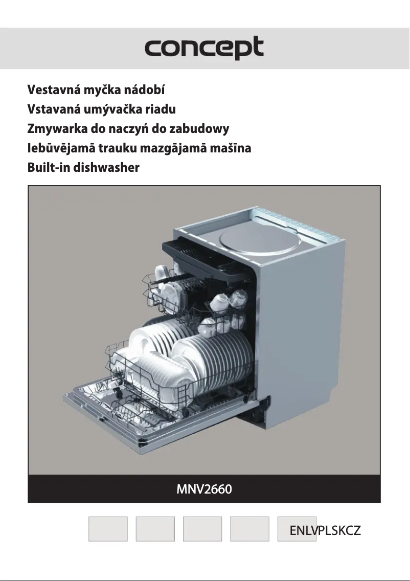 Page 1 de la notice Manuel utilisateur Concept MNV2660