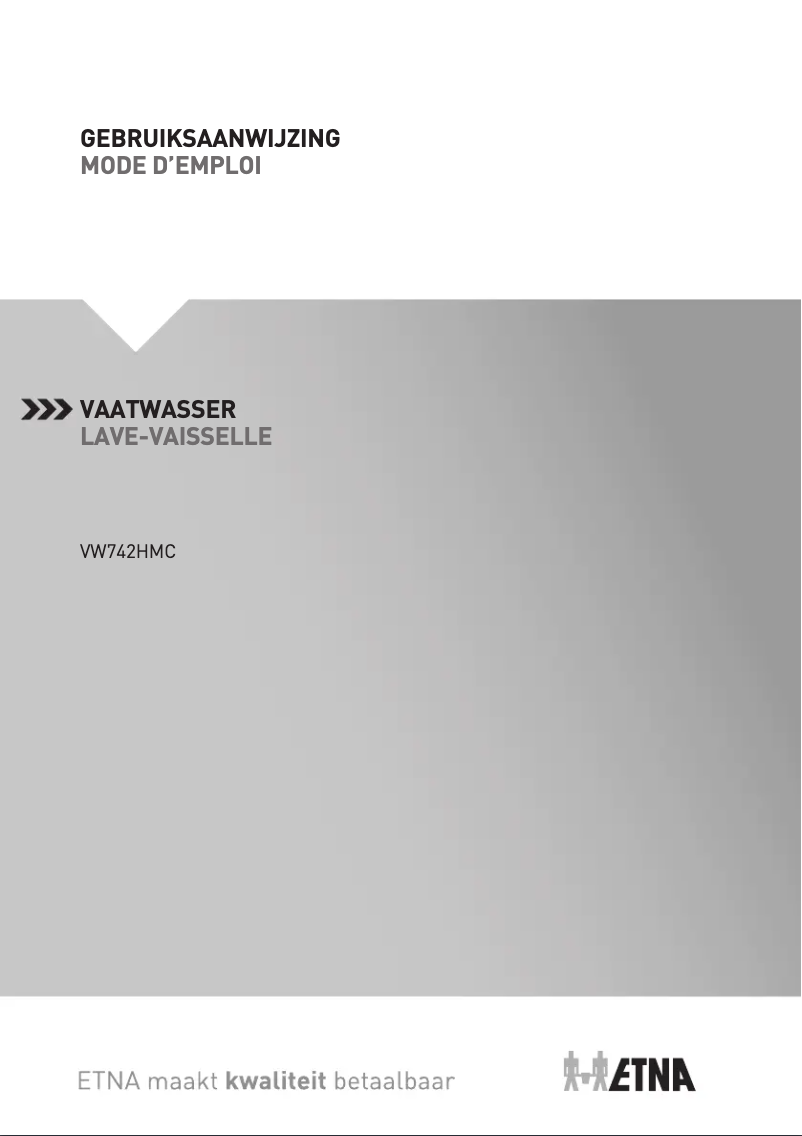 Page n°1 - Manuel utilisateur Etna VW742HMC