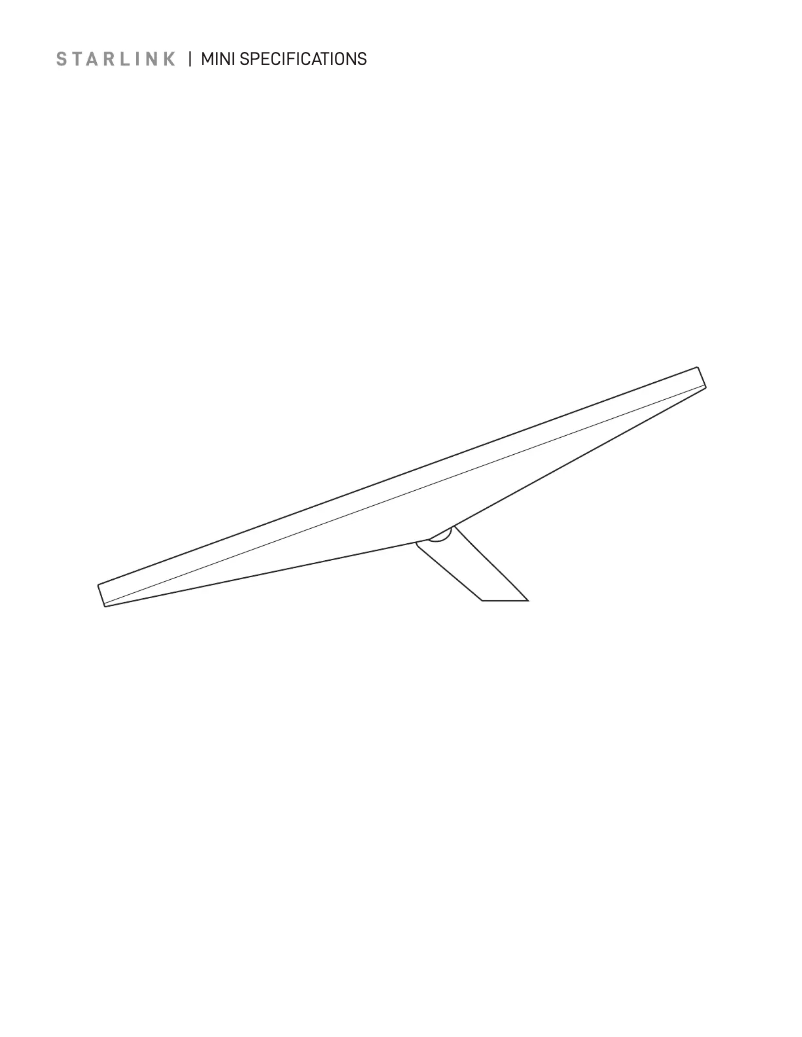 Page 1 de la notice Manuel utilisateur StarIink Mini