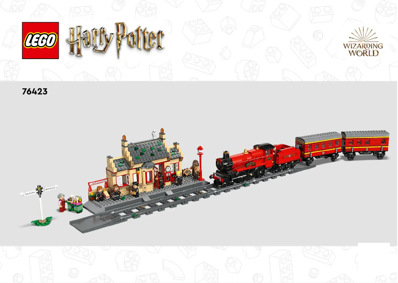 Page n°1 - Manuel utilisateur Lego Harry Potter 76423