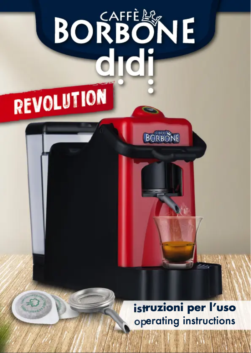 Page 1 de la notice Manuel utilisateur Didiesse Didì Borbone