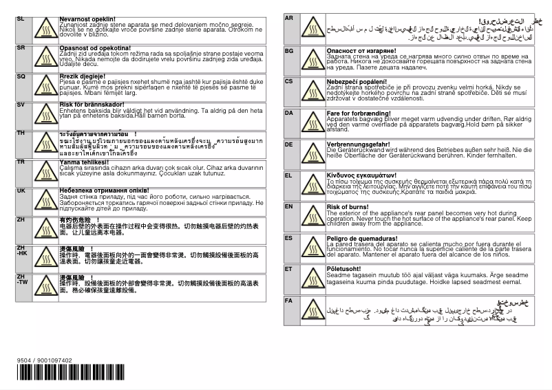 Page n°1 - Manuel utilisateur Constructa CWK6B200
