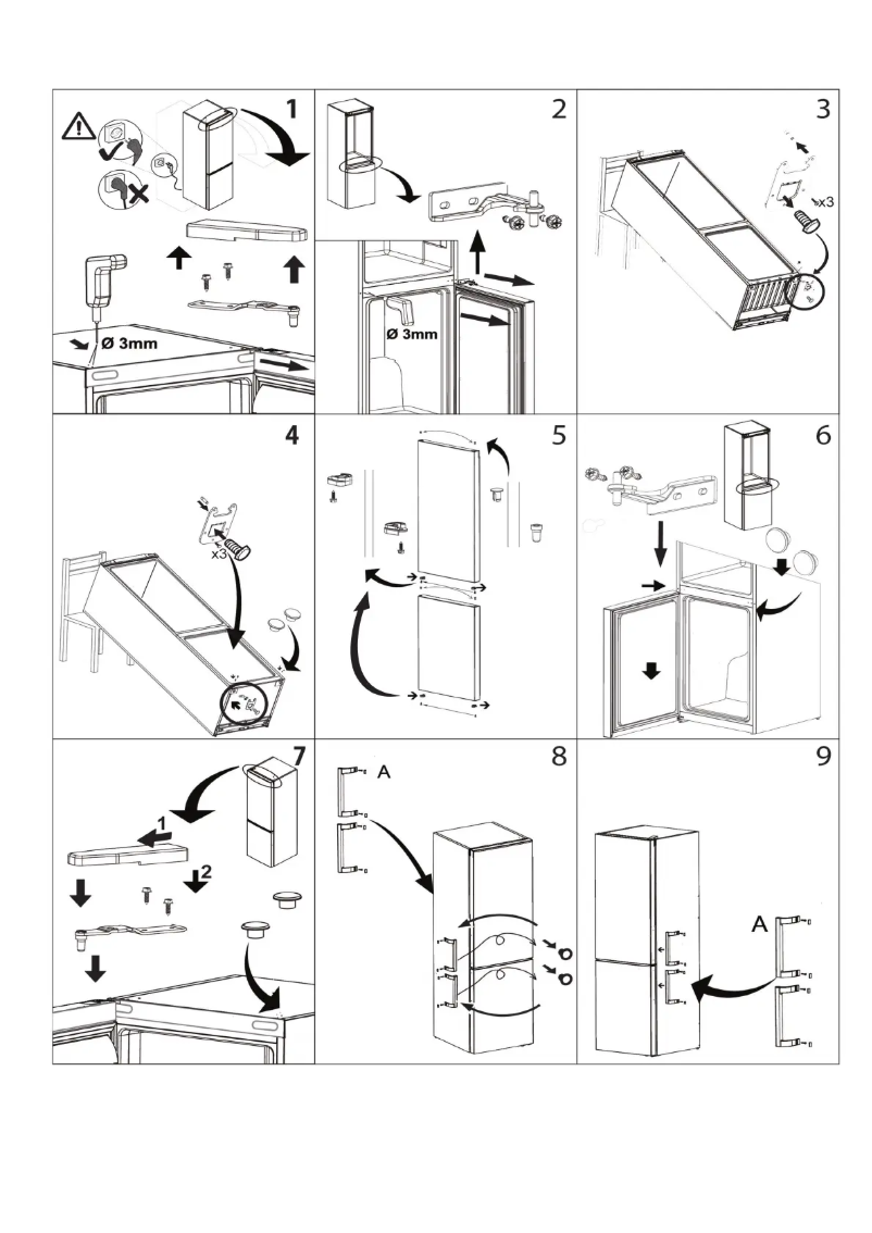 Página 1 del manual Instrucciones de seguridad Whirlpool W7X 94A OX