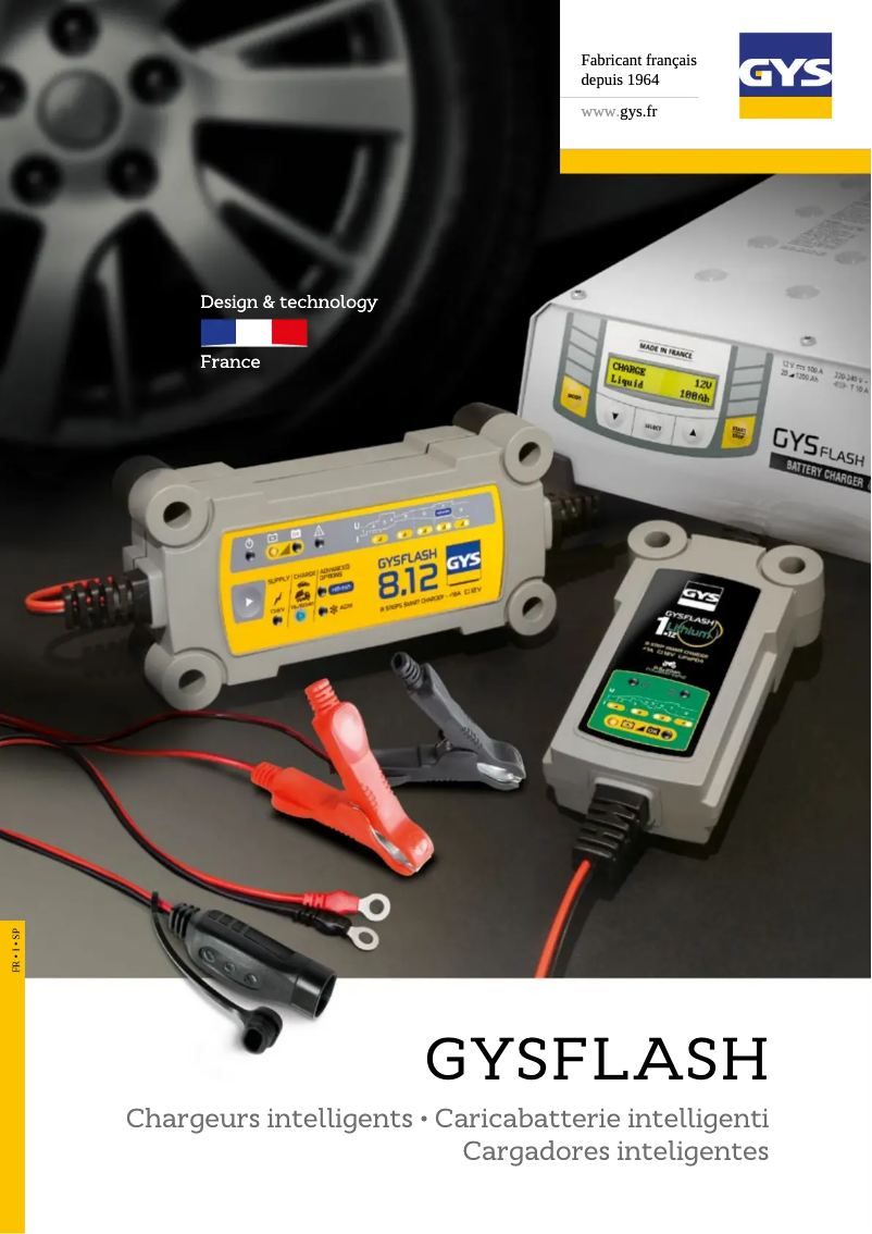 Page 1 de la notice Brochure GYS Gysflash 6.24