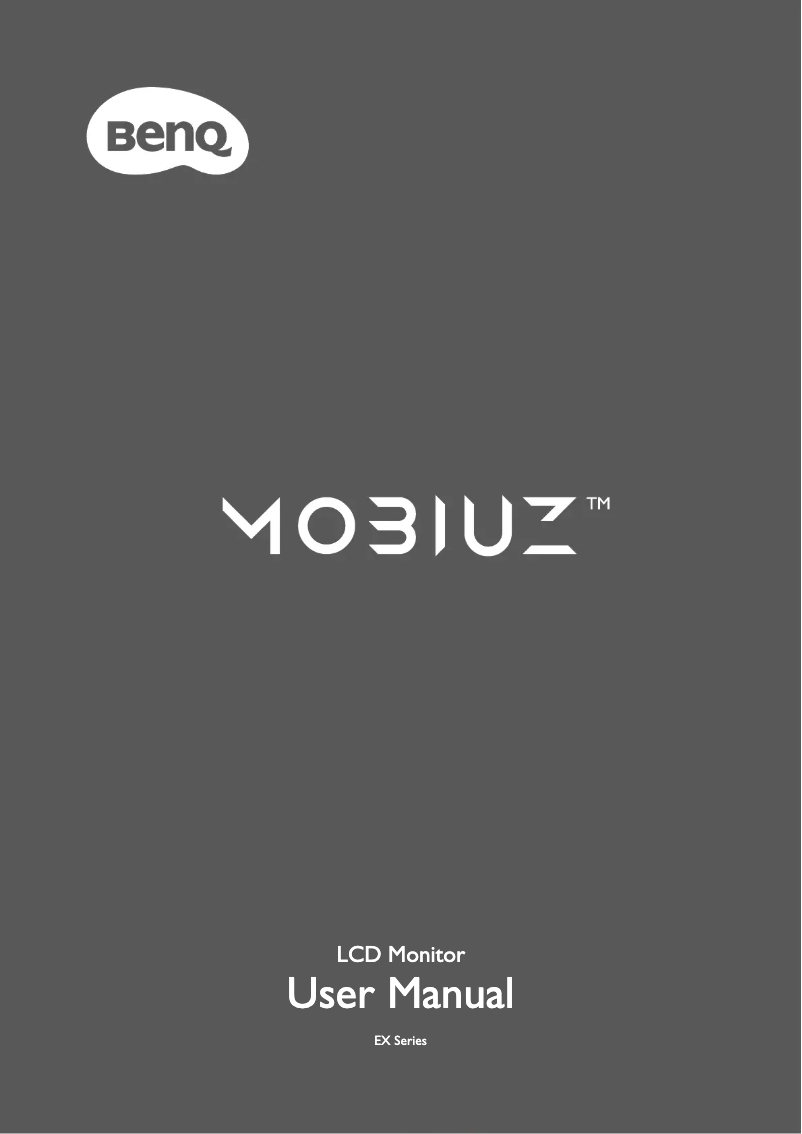 Image de la première page du manuel de l'appareil Mobiuz EX2710S