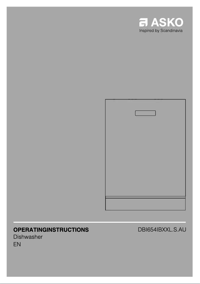 Image de la première page du manuel de l'appareil DBI654IBXXLS