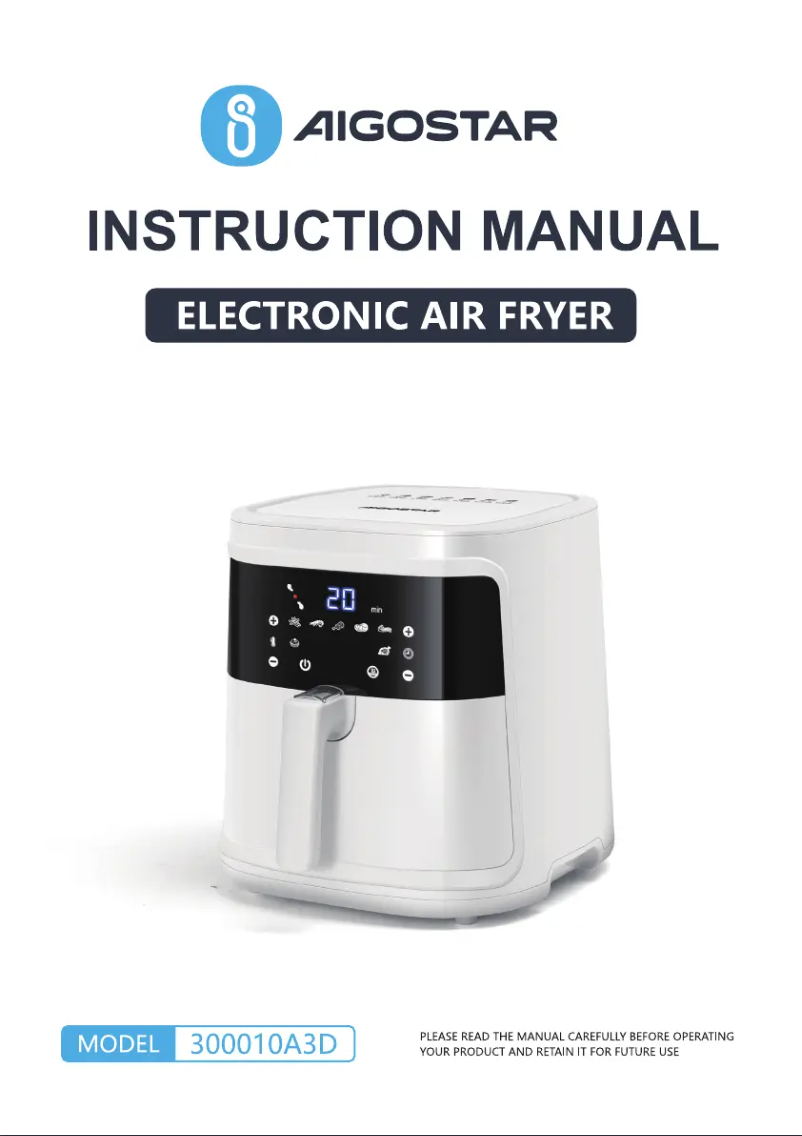 Page 1 de la notice Manuel utilisateur Aigostar 300010A3D