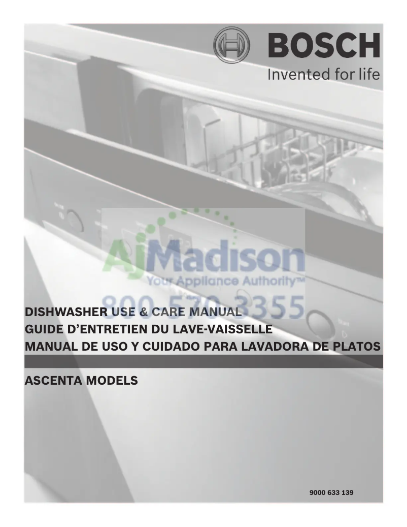 Image de la première page du manuel de l'appareil SHE3AR75UC