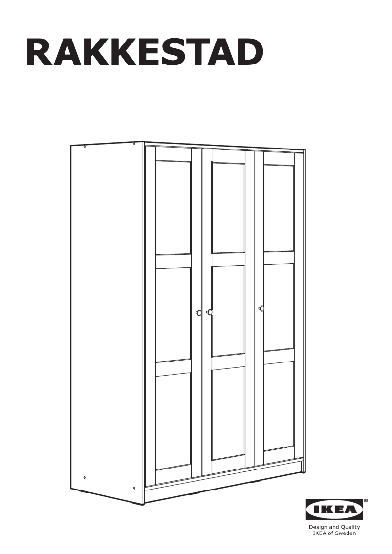 Image de la première page du manuel de l'appareil RAKKESTAD 004.537.65