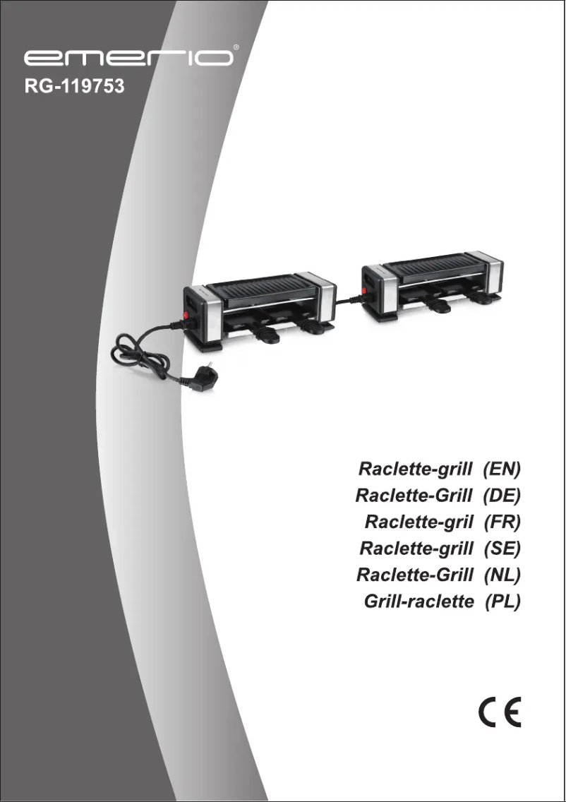 Image de la première page du manuel de l'appareil RG-119753