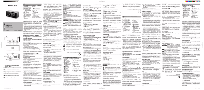 Image de la première page du manuel de l'appareil M-196 CWT